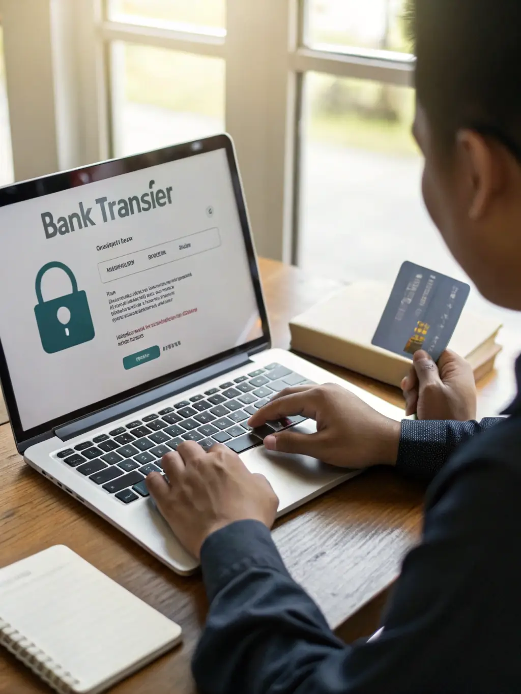 A secure digital platform displaying financial data, highlighting the accessibility and transparency of our virtual services.